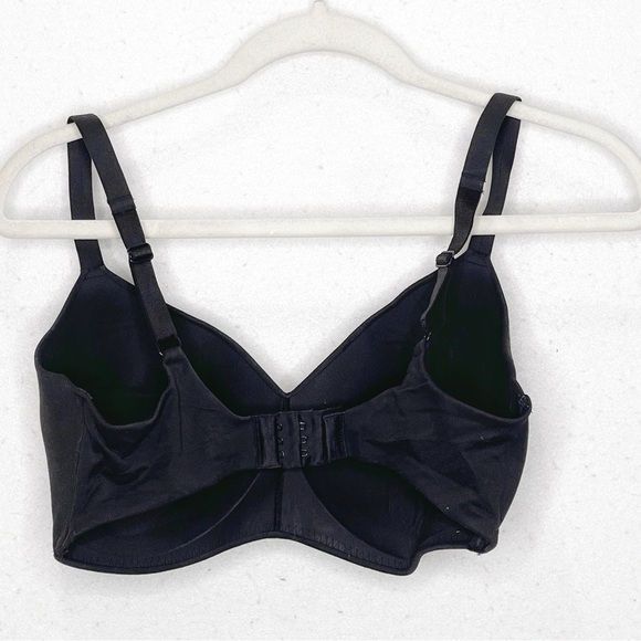Wacoal How Perfect Wire Free T-Shirt Bra Black 36DDD - Picture 2 of 7